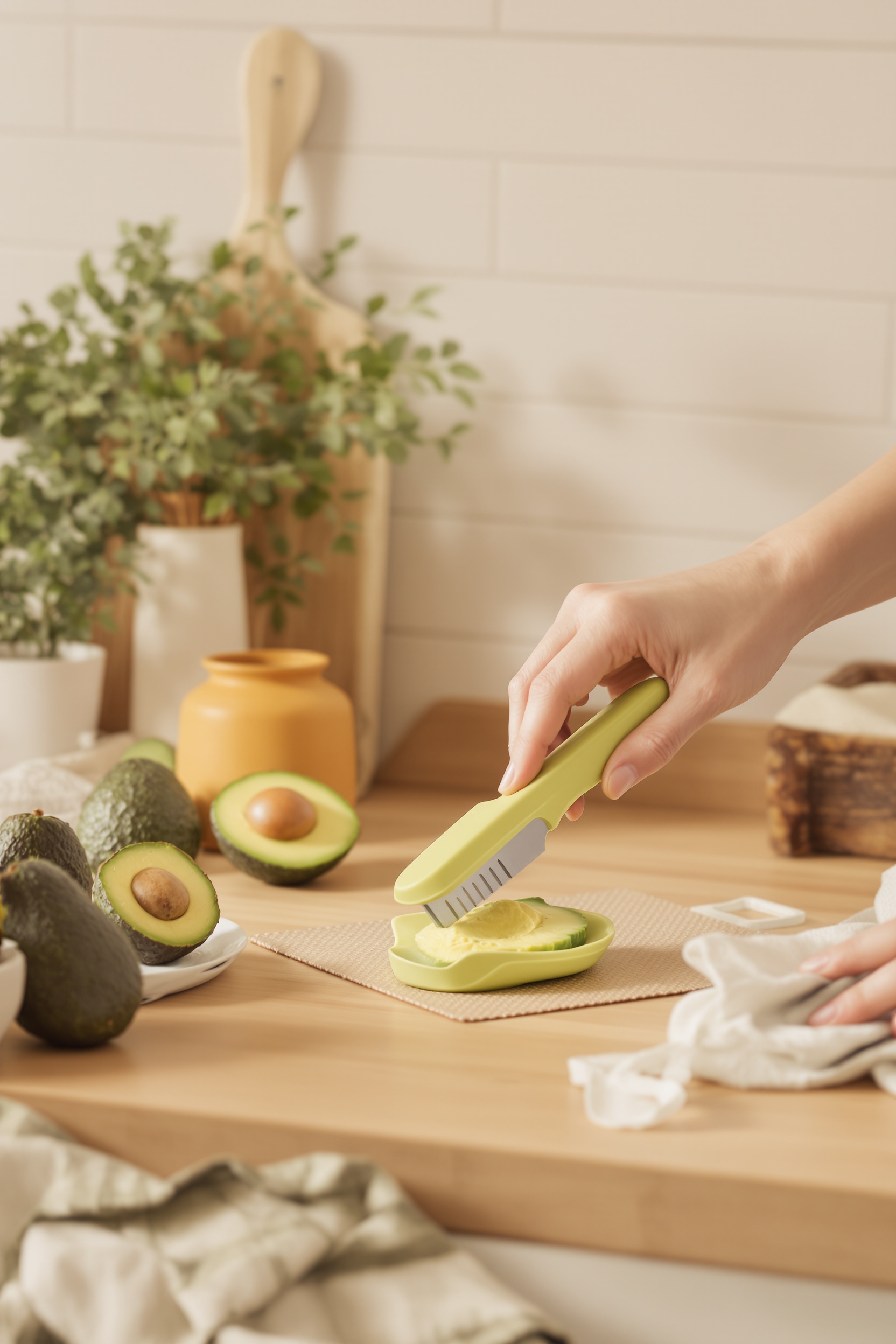 2-in-1 Avocado Slicer and Pitter Tool